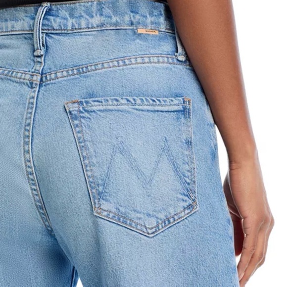 NWT MOTHER The Lasso Sneak High Rise Jeans in Sow Surreal Sz 28 - Picture 11 of 14